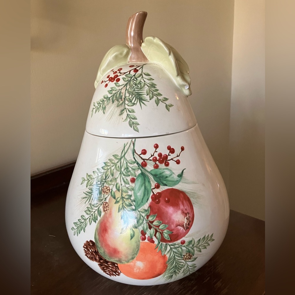 Lenox Holiday Cookie Jar